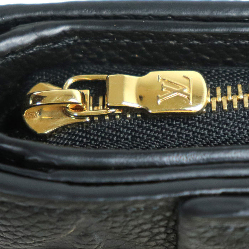 LOUIS VUITTON Portefeuille Metis Compact Tri-fold Wallet Monogram Empreinte Blac - Picture 8 of 9